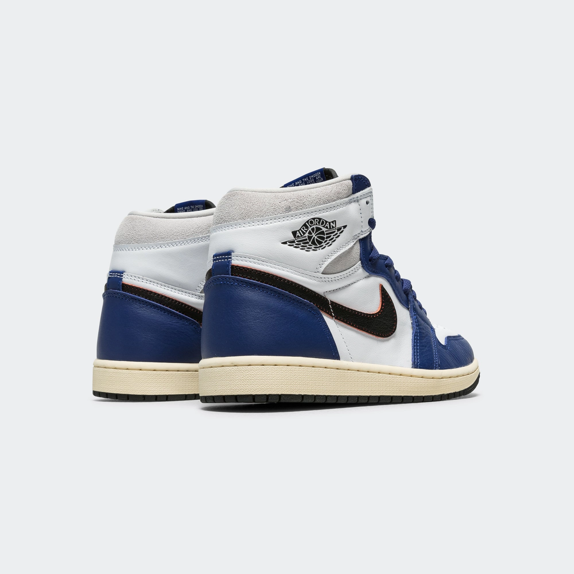 Train Easy Weekend Ready Air Jordan 1 High OG RMSTD - White/Black-Neutral Grey