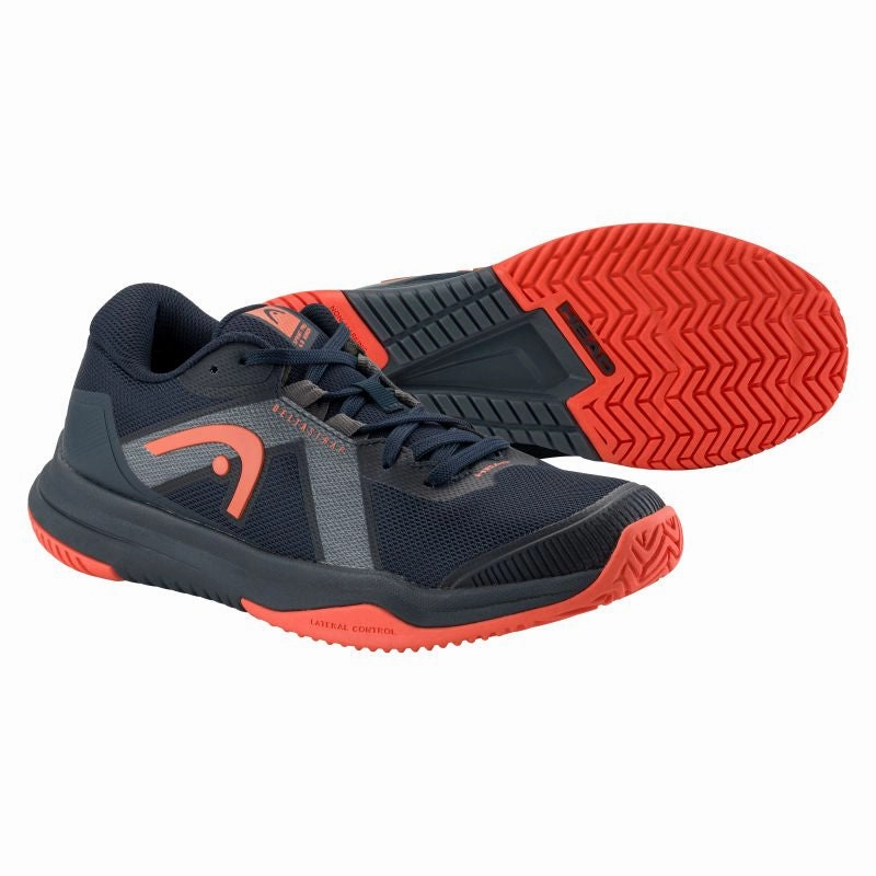 HEAD Sprint Pro 4.0 Kids Tennis Shoes flexible midsole shoes Natural Gait Technology