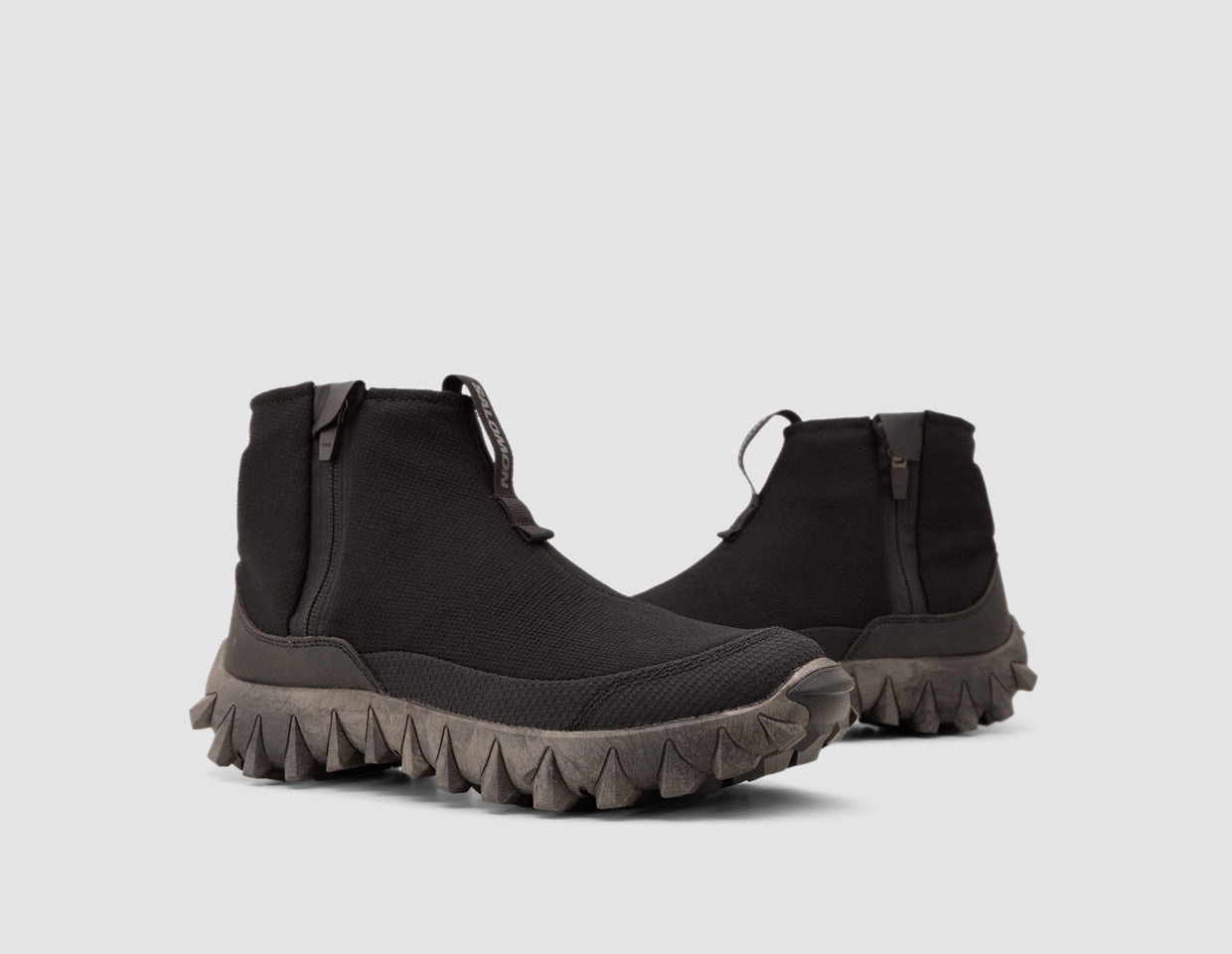 Salomon Snowclog Mid Black / Black - Black Tear Resistant Textile