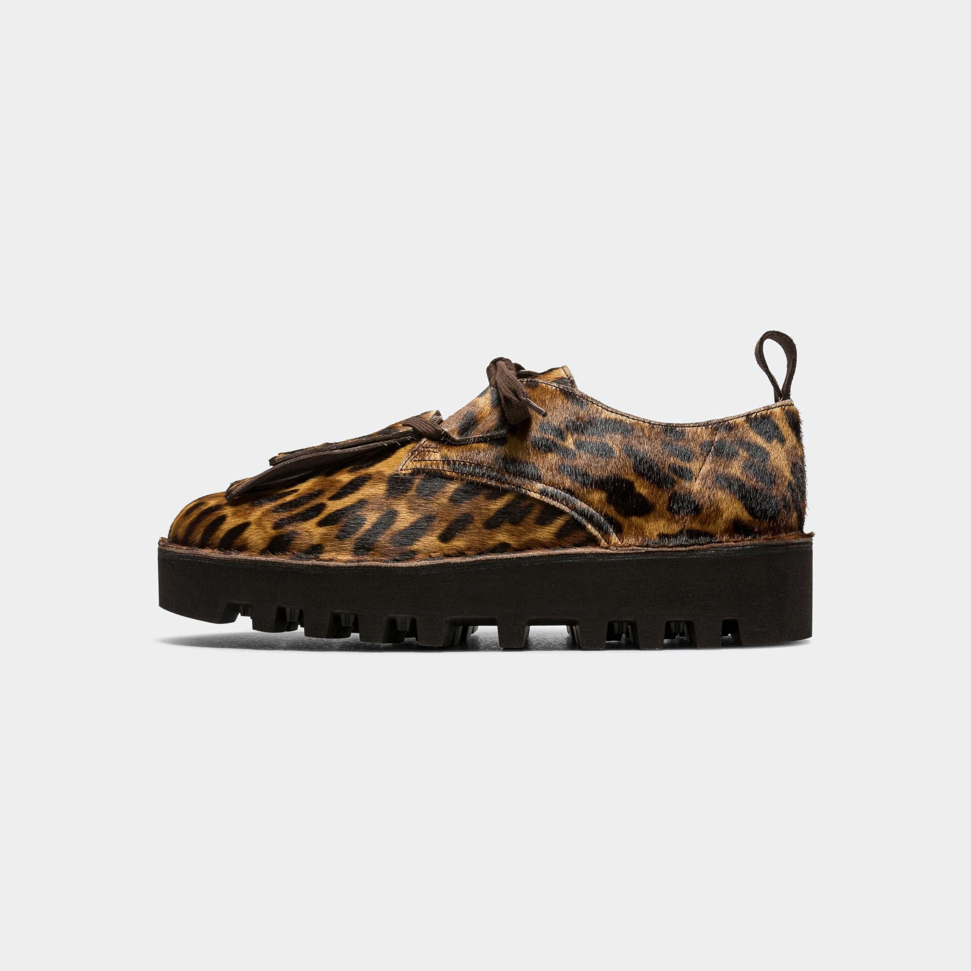 Desert Khan x Engineered Garments - Leopard PRT Pony Durable Comfort Ankle Lock Technology