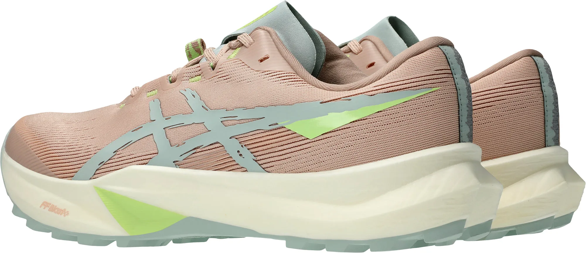 Shock Use Breath Detail Asics Fuji Lite 6 Womens Trail Running Shoes - Pink