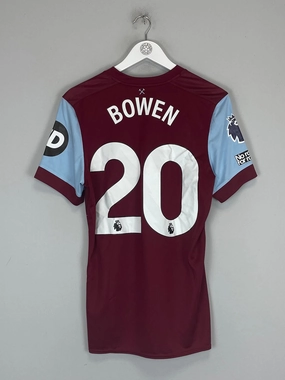 2023/24 WEST HAM BOWEN #20 *MATCH WORN* HOME SHIRT (M) UMBRO Seam Free Engineering Quick Comfort