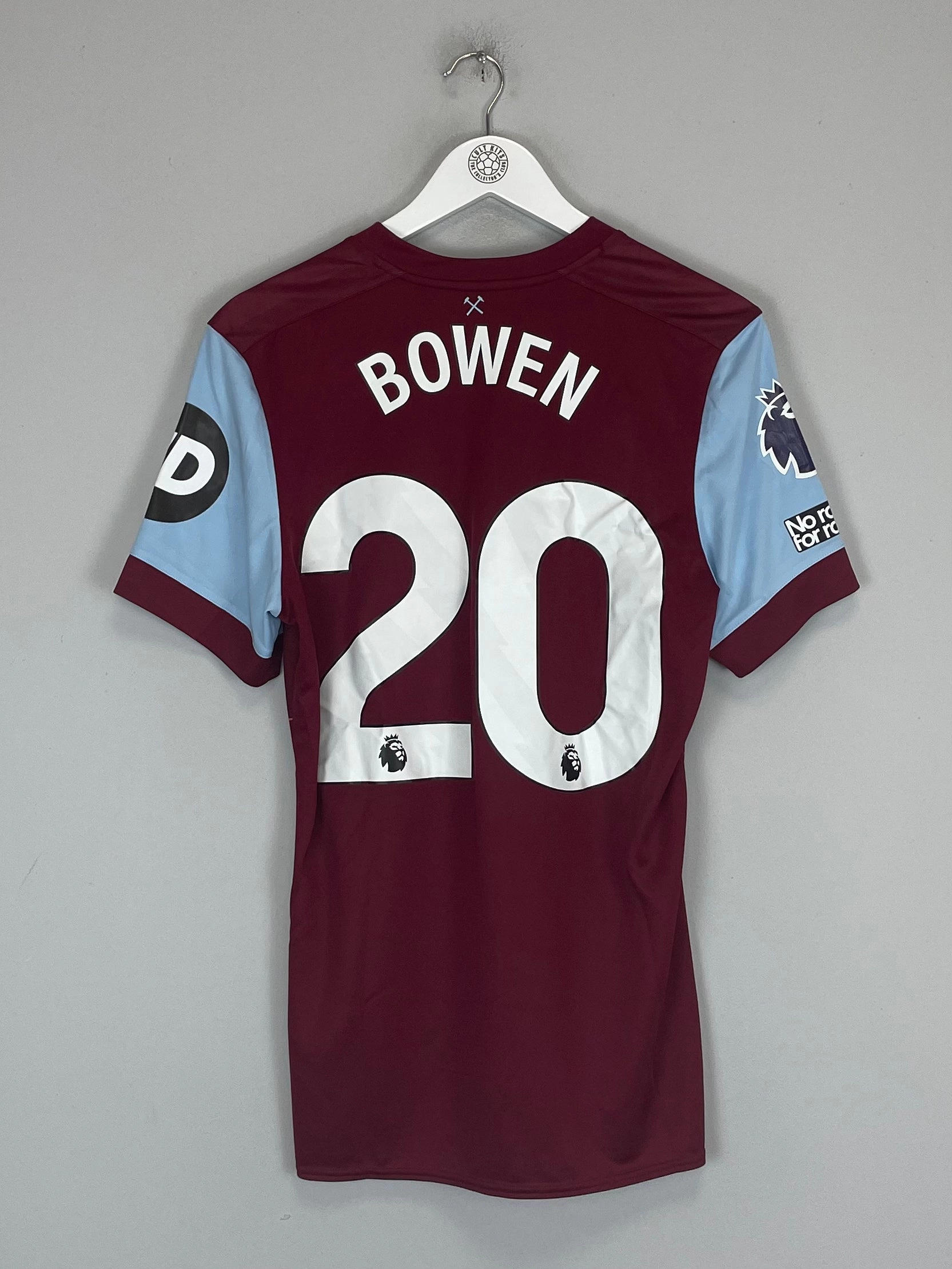 2023/24 WEST HAM BOWEN #20 *MATCH WORN* HOME SHIRT (M) UMBRO Seam Free Engineering Quick Comfort