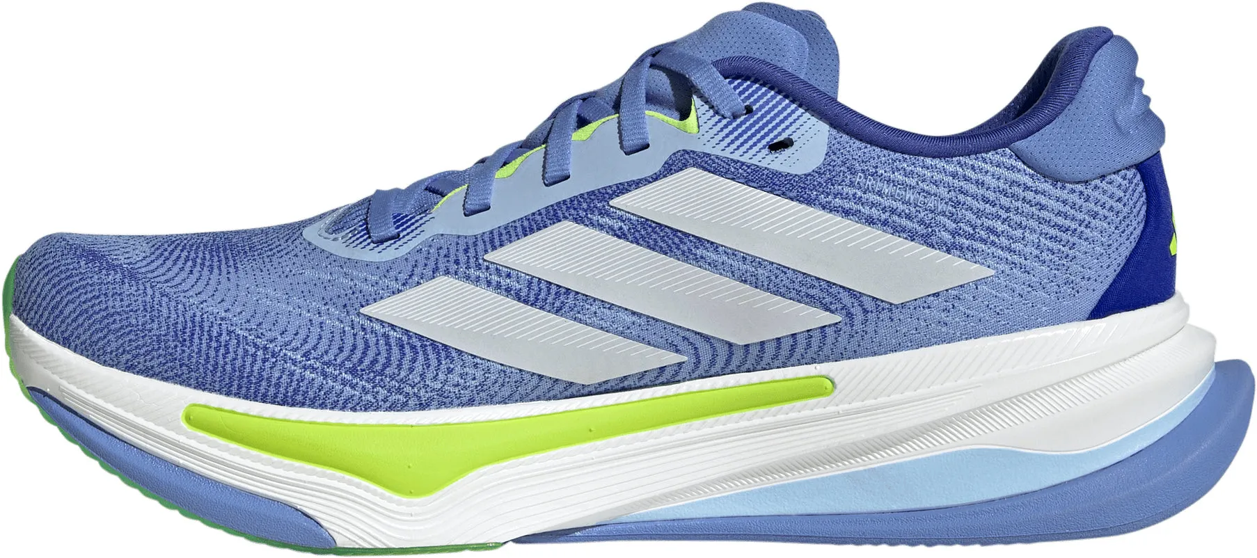 adidas Supernova Prima 2 Mens Running Shoes - Blue Temperature Regulating Fabrics
