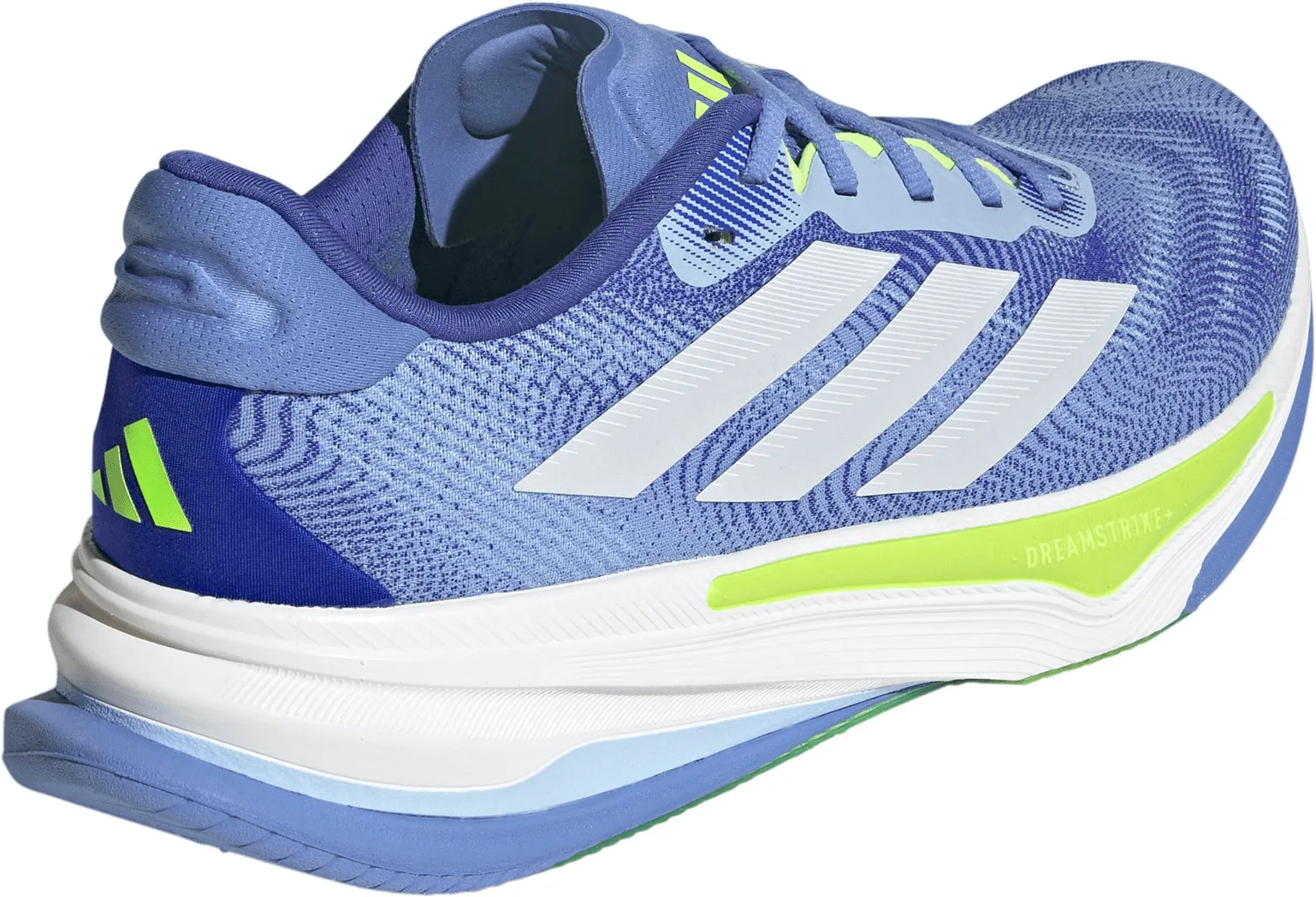 Adaptive Response Structured Heel Cup adidas Supernova Prima 2 Mens Running Shoes - Blue