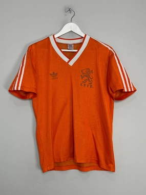 1985/88 NETHERLANDS HOME SHIRT (M) ADIDAS Quick Pull