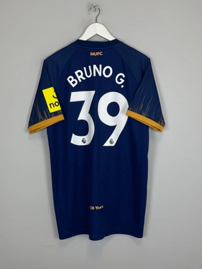 2022/23 NEWCASTLE UNITED BRUNO G. #39 AWAY SHIRT (XL) CASTORE Customizable Fit System