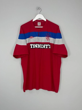 2011/12 RANGERS AWAY SHIRT (XXXL) UMBRO Non Restrictive Mobility Cut