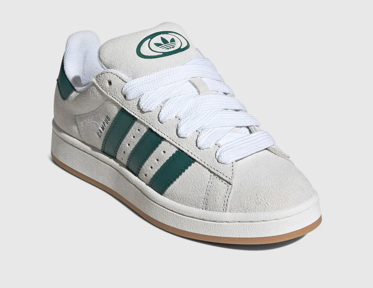 Lace Lock Mechanism adidas Originals Women's Campus 00s Crystal White / Core White - Collegiate Green