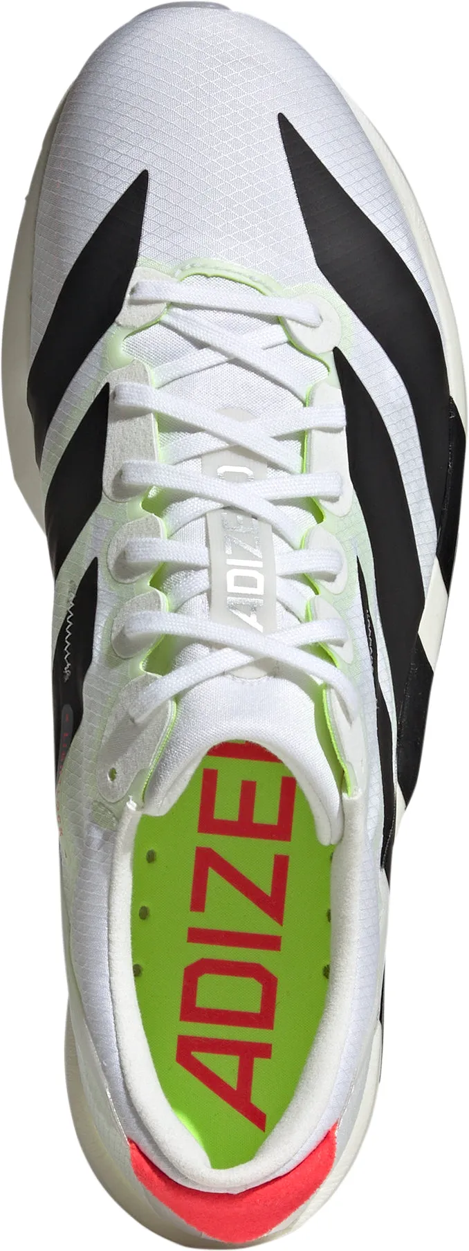 adidas Adizero Adios 9 Mens Running Shoes - White Ease Wear