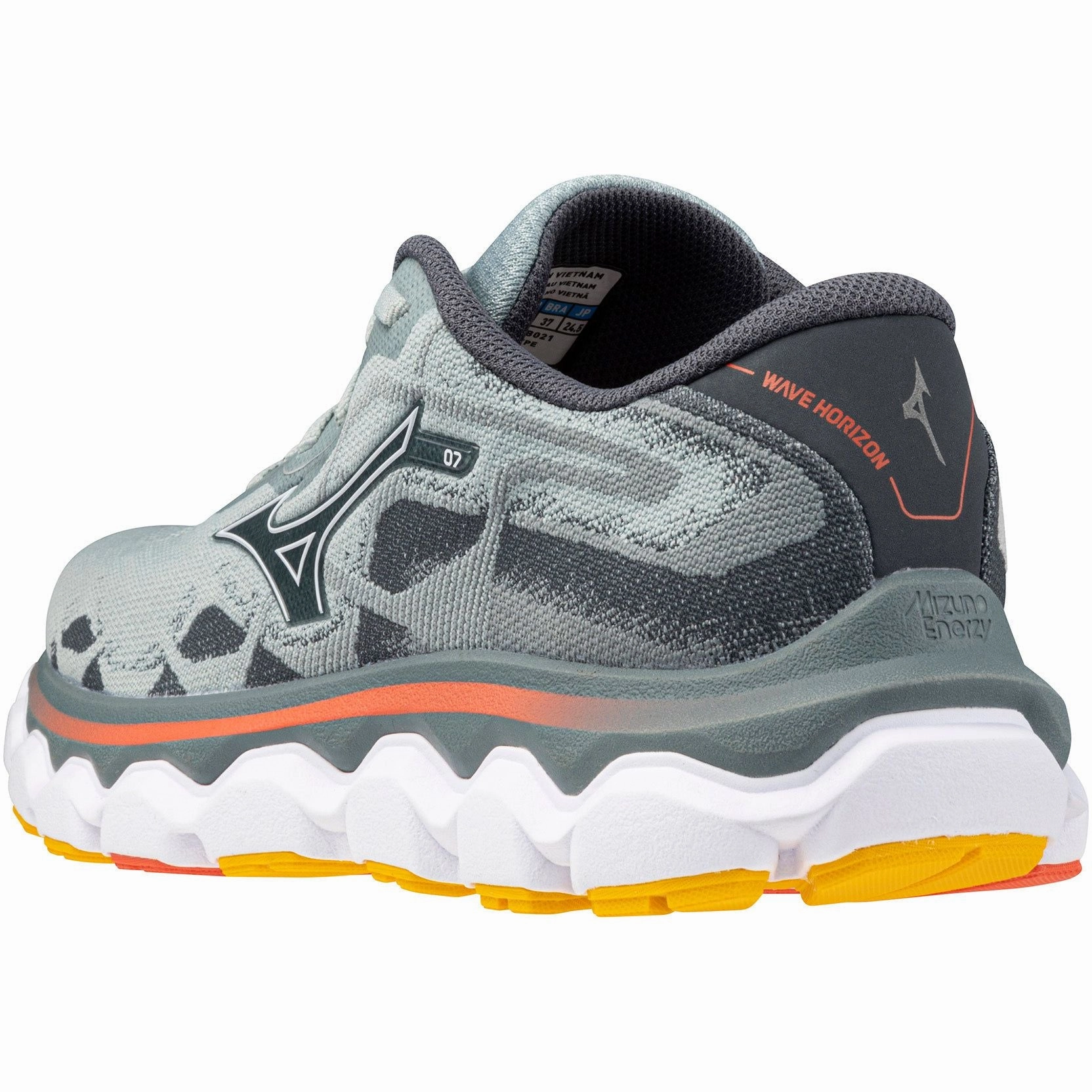 Mizuno Wave Horizon 7 Womens Running Shoes - Grey Pressure Dispersion Insole