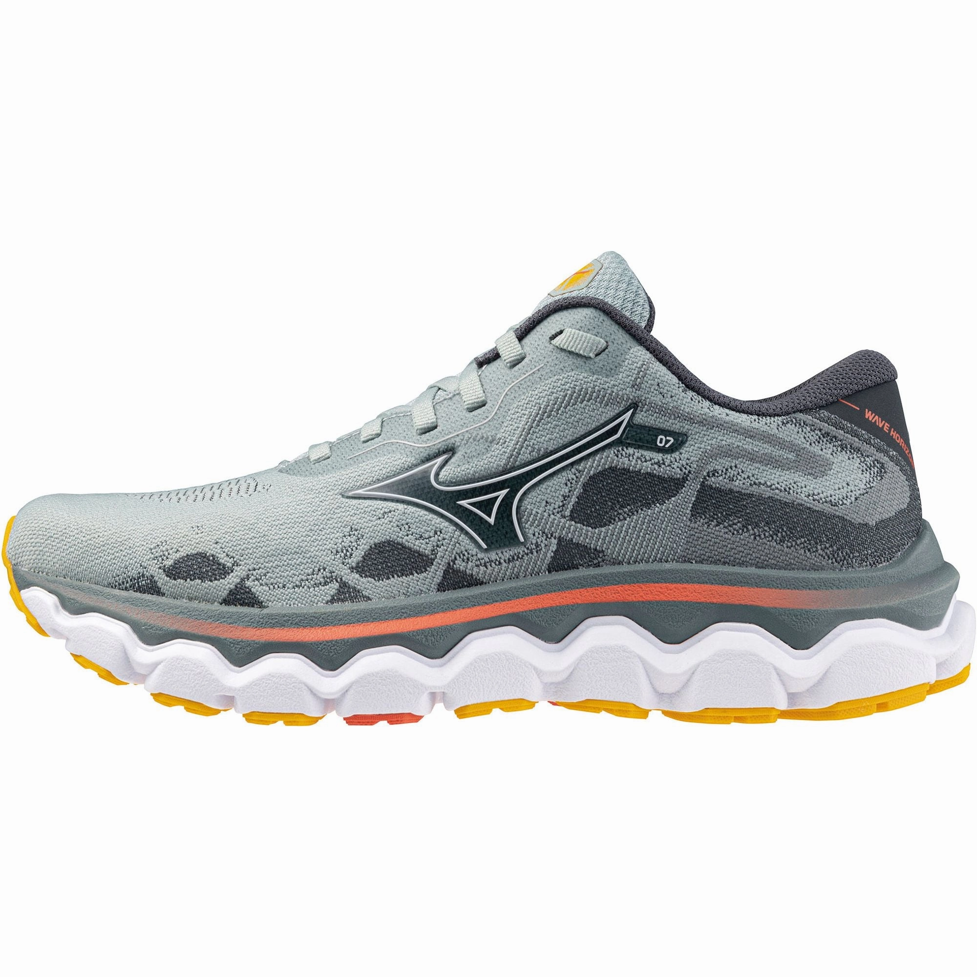 Mizuno Wave Horizon 7 Womens Running Shoes - Grey Quick Lace System