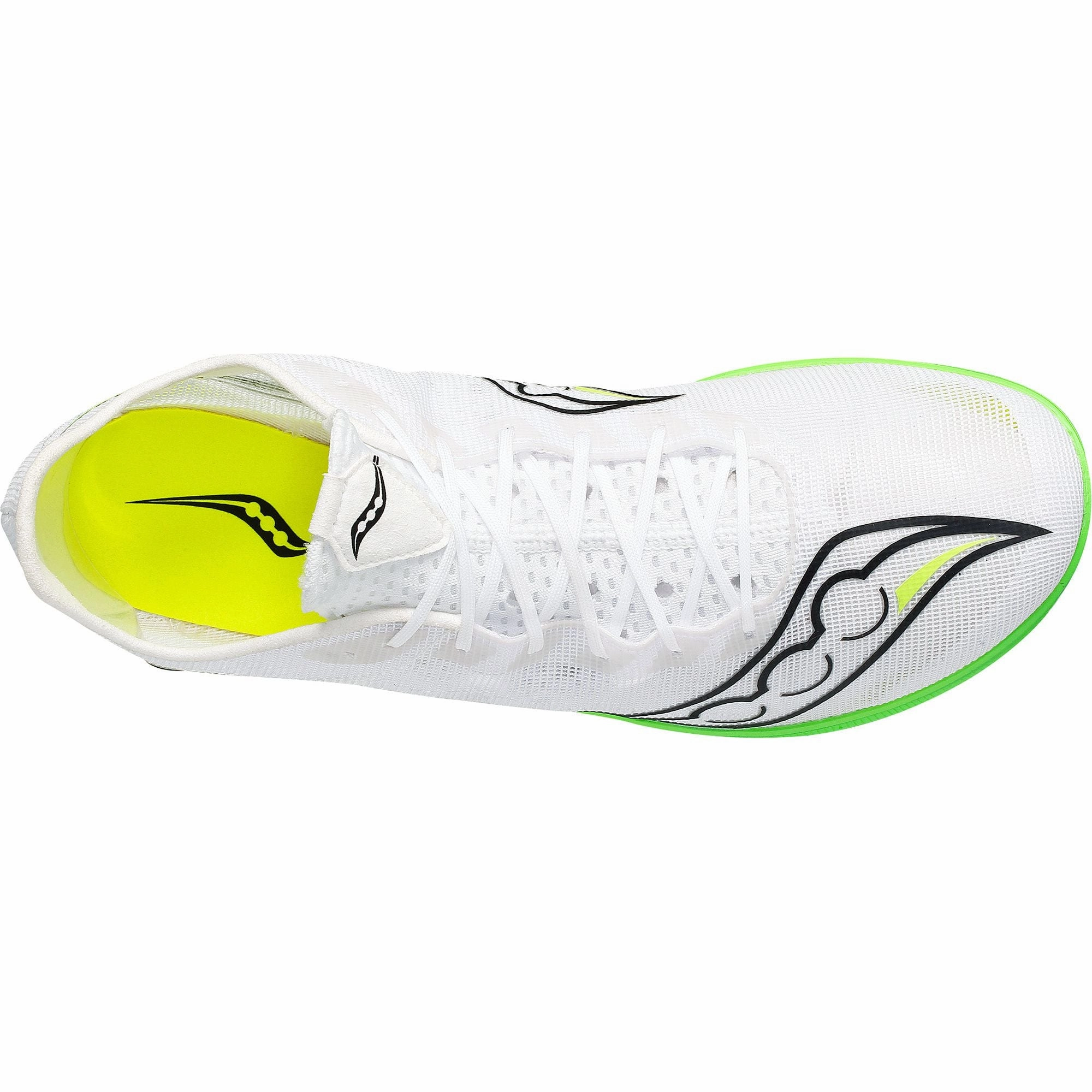 Saucony Endorphin Cheetah Womens Running Spikes - White Match Fit