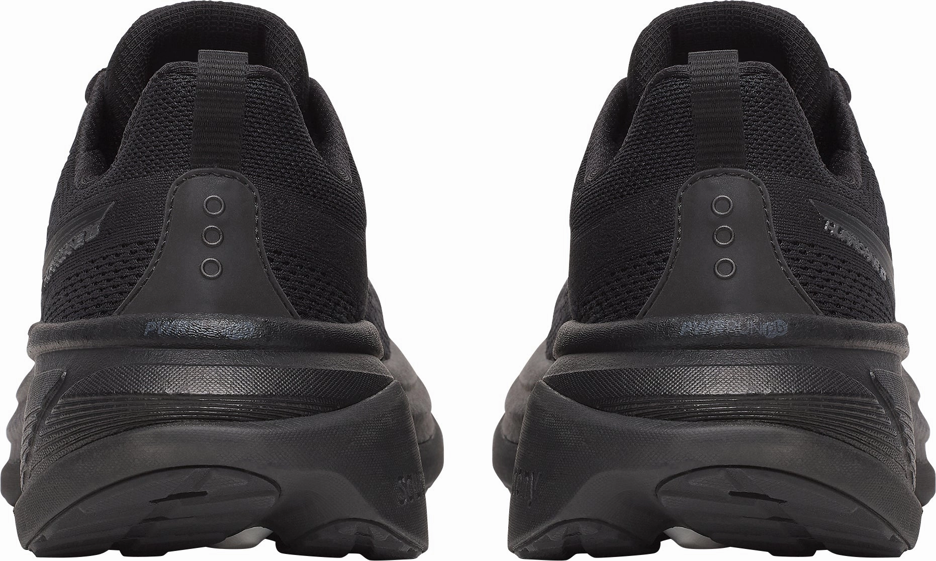 Saucony Hurricane 25 Mens Running Shoes - Black Balanced feel