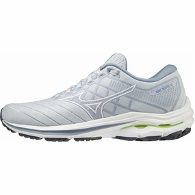 Rubber Composite Mizuno Wave Inspire 18 Womens Running Shoes - Blue