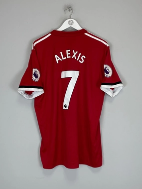 Cool Day Fit 2017/18 MANCHESTER UNITED ALEXIS #7 HOME SHIRT (XL) ADIDAS