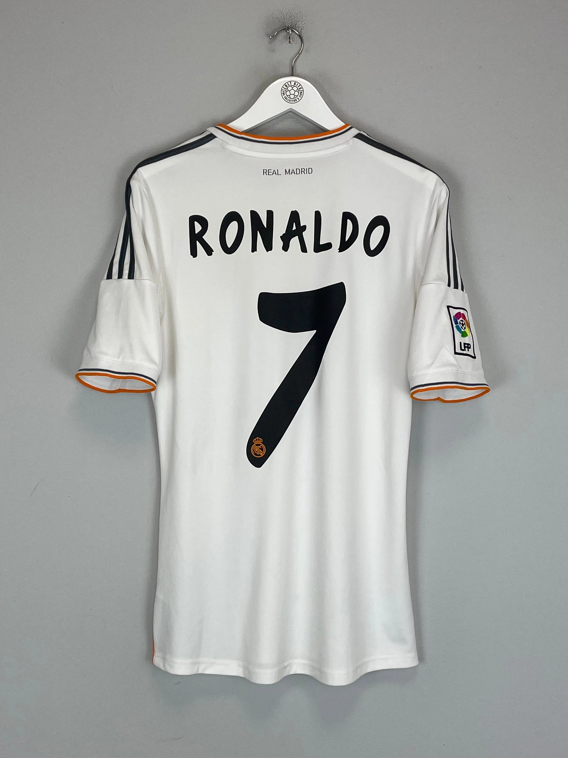 Ultra lightweight Fitness Apparel 2013/14 REAL MADRID RONALDO #7 HOME SHIRT (M) ADIDAS