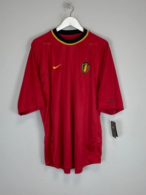 2000/02 BELGIUM *BNWT* HOME SHIRT (XL) NIKE Game Utility
