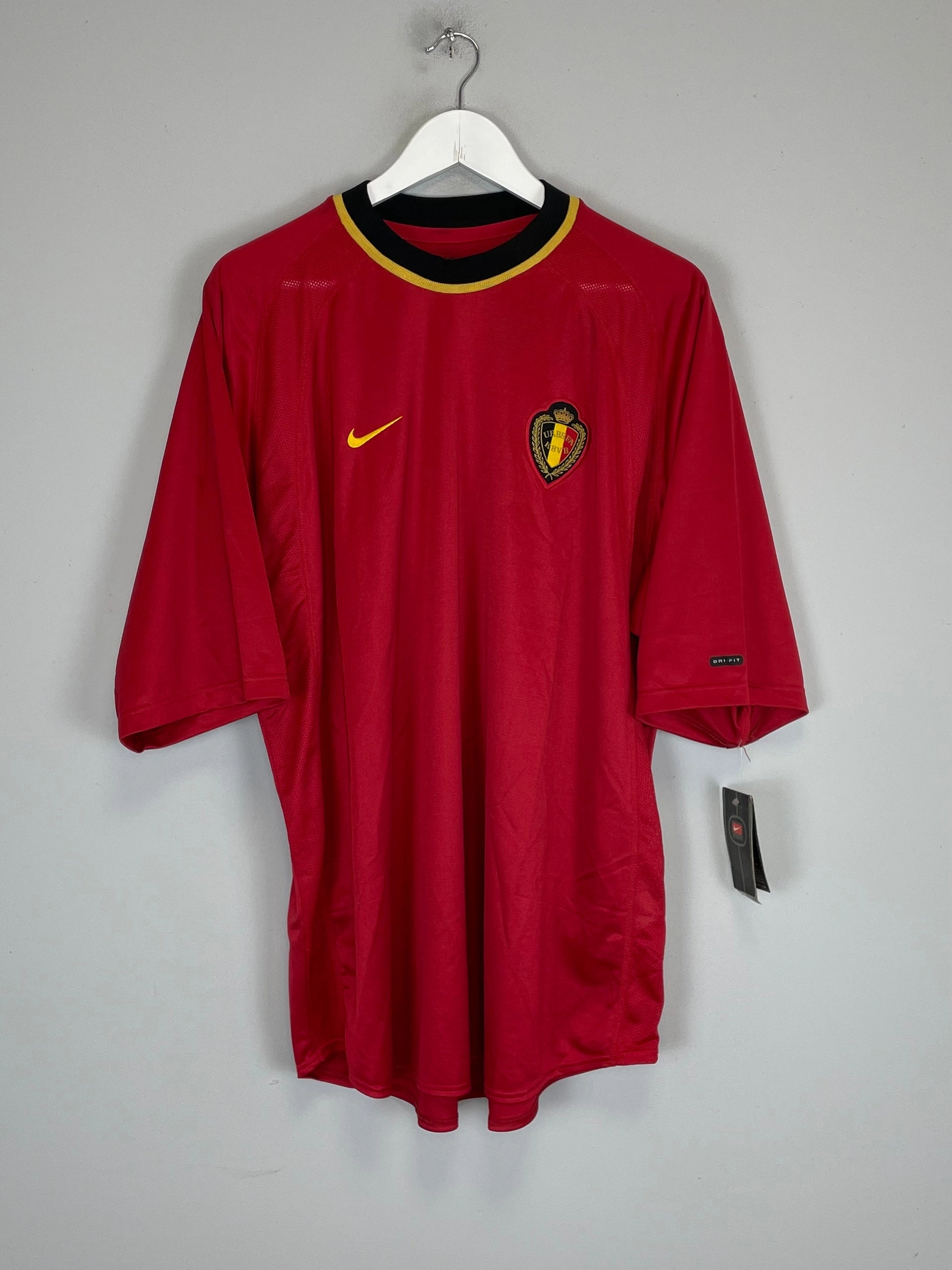 2000/02 BELGIUM *BNWT* HOME SHIRT (XL) NIKE Game Utility