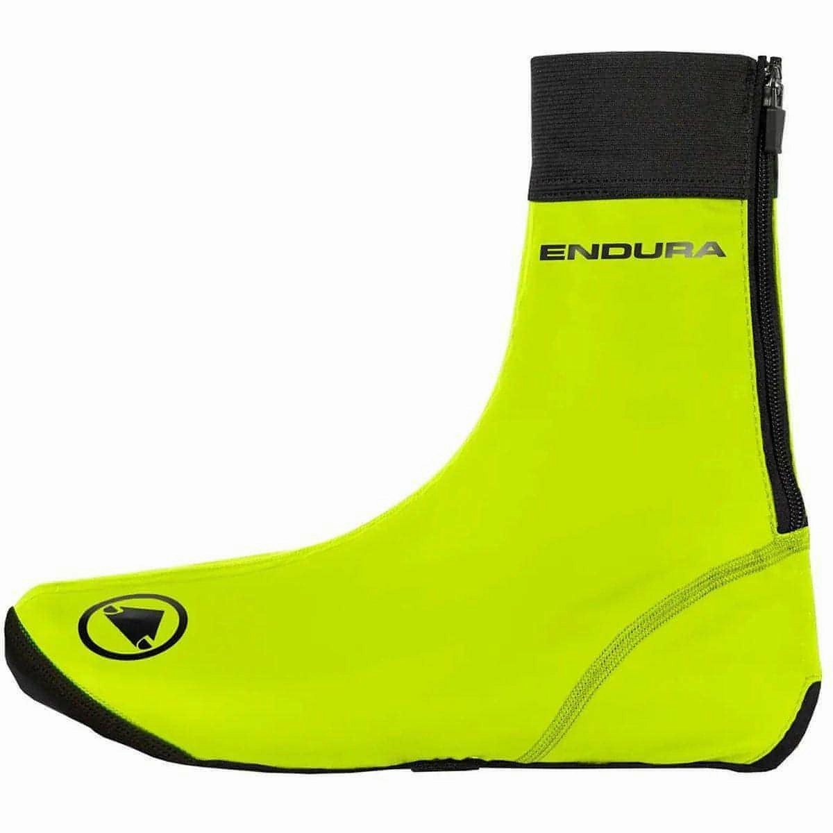Endura FS260-Pro Slick II Cycling Overshoes - Yellow Lightweight Shoes Cliff Walk