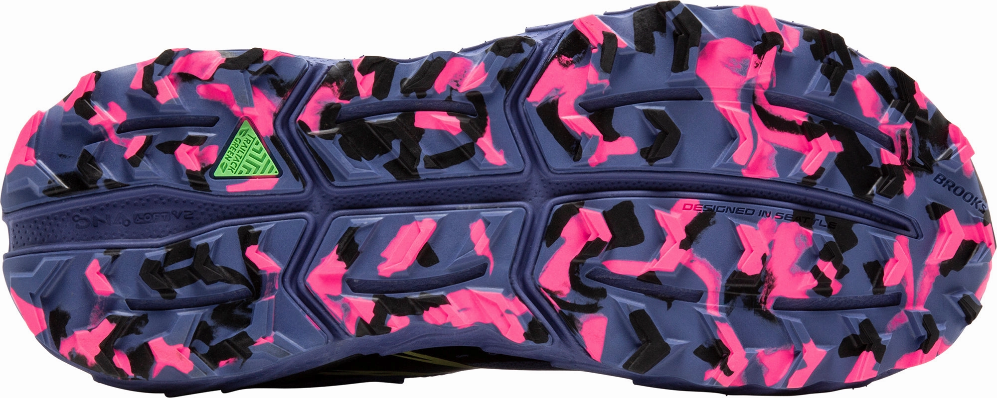 No Tie Brooks Cascadia 18 GORE-TEX Womens Trail Running Shoes - Blue