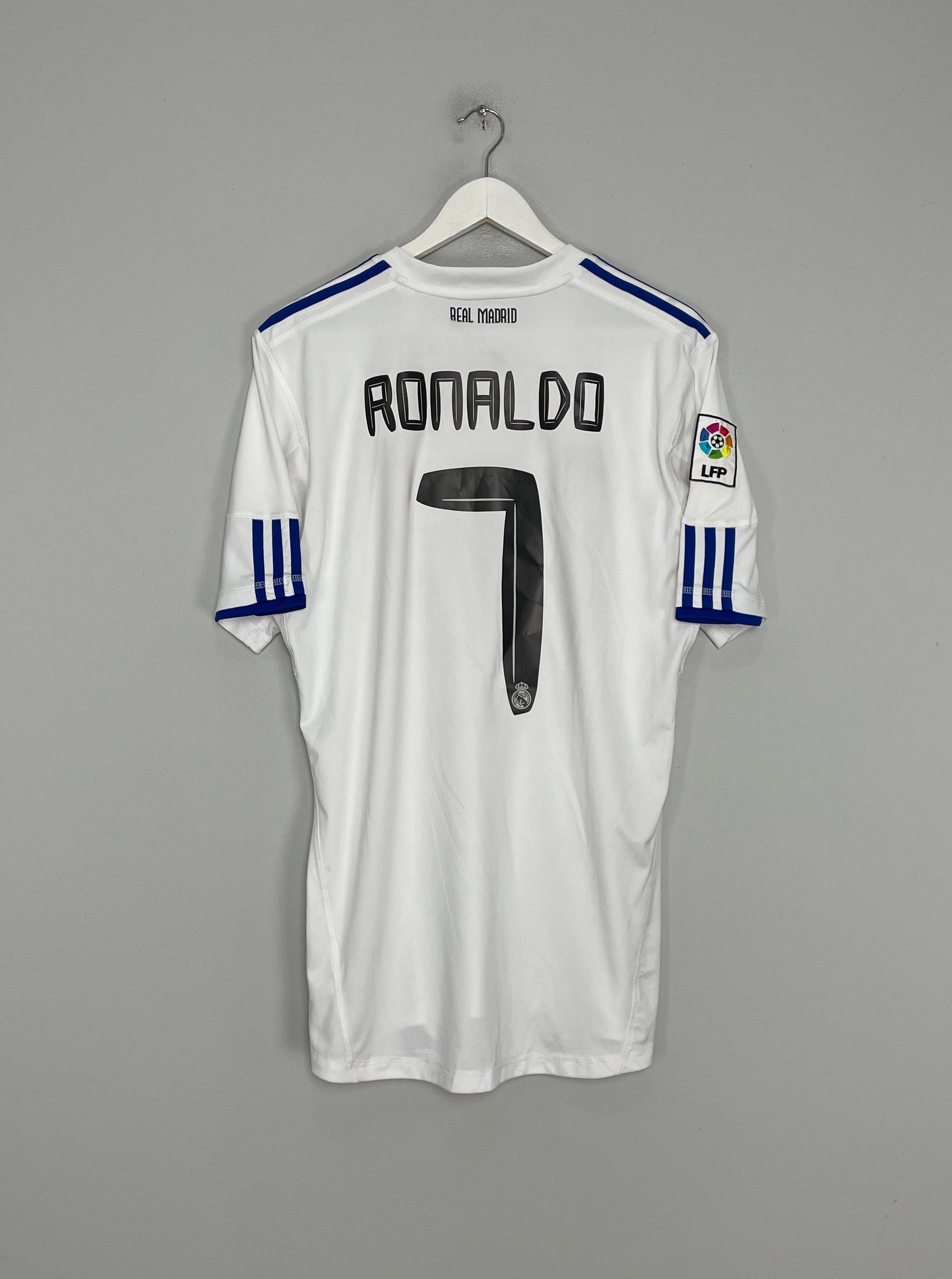 Soft Touch Inner Layer Casual Style 2010/11 REAL MADRID RONALDO #7 HOME SHIRT (XL) ADIDAS