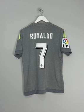 2015/16 REAL MADRID RONALDO #7 AWAY SHIRT (S) ADIDAS No Limits