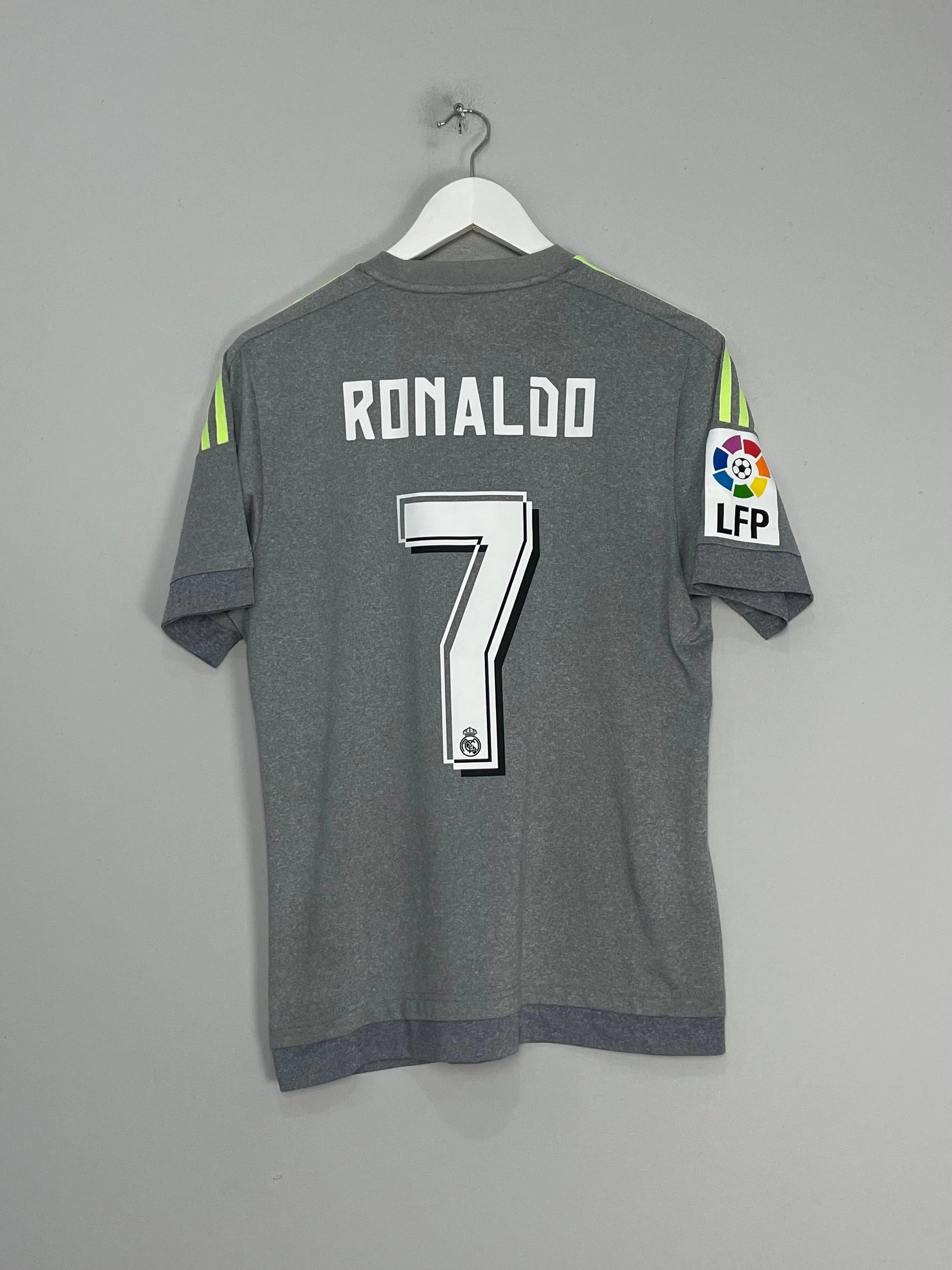 2015/16 REAL MADRID RONALDO #7 AWAY SHIRT (S) ADIDAS No Limits