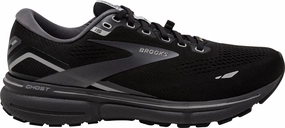 Brooks Ghost 15 GORE-TEX Womens Running Shoes - Black City Motion Smooth Fit
