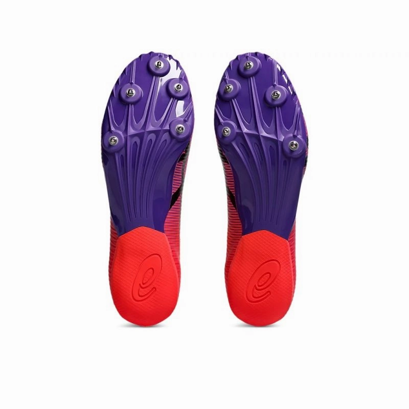 ASICS Hypersprint 8 Adults Track & Field Shoes running with headphones