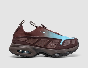 Nike Women's Air Max SNDR Burgundy Crush / Baltic Blue - Baroque Brown Moisture Wicking Inner Layer