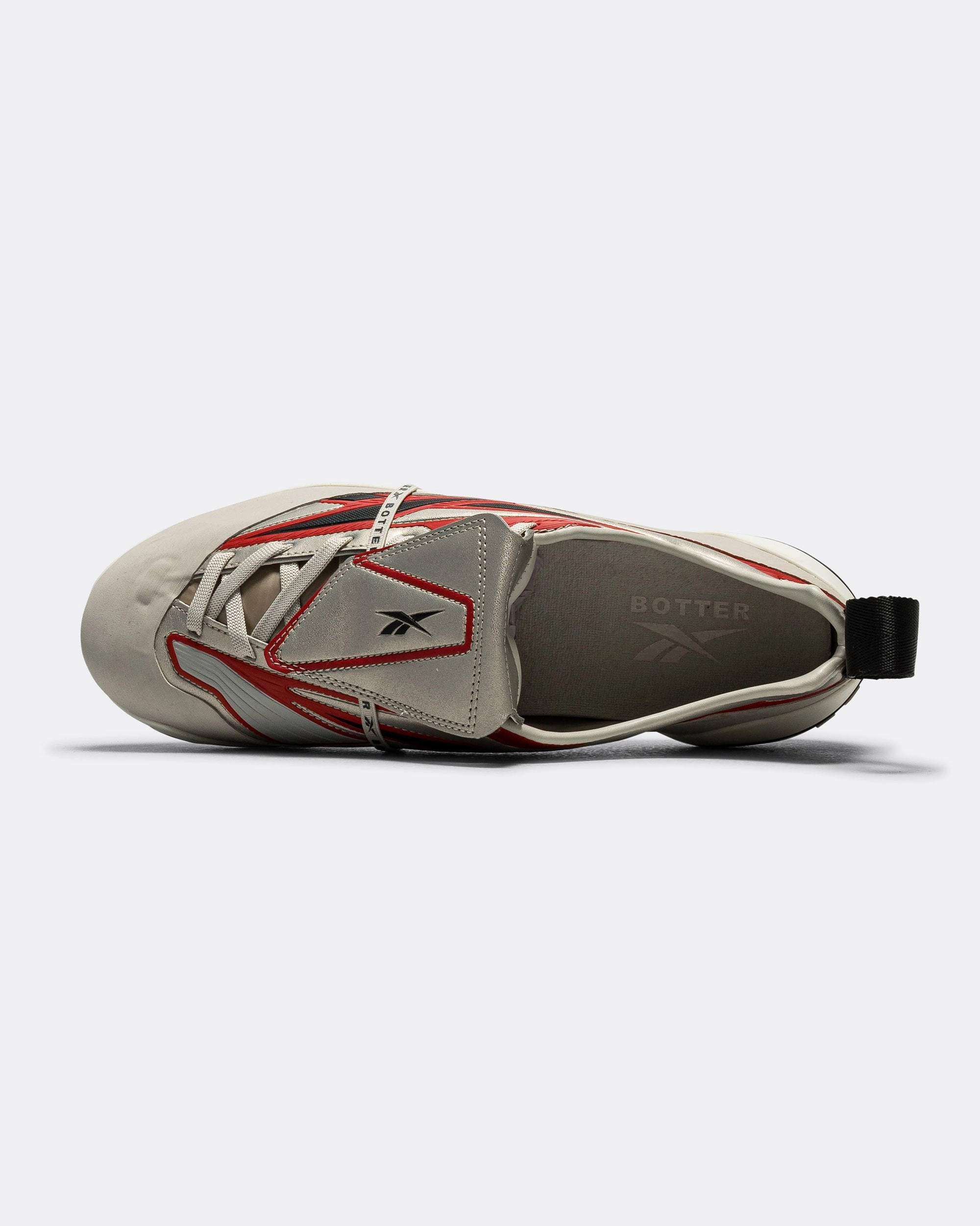 Energia Bo K??ts x Botter - Metallic Grey/Red Toe box space Nonslip Outsole