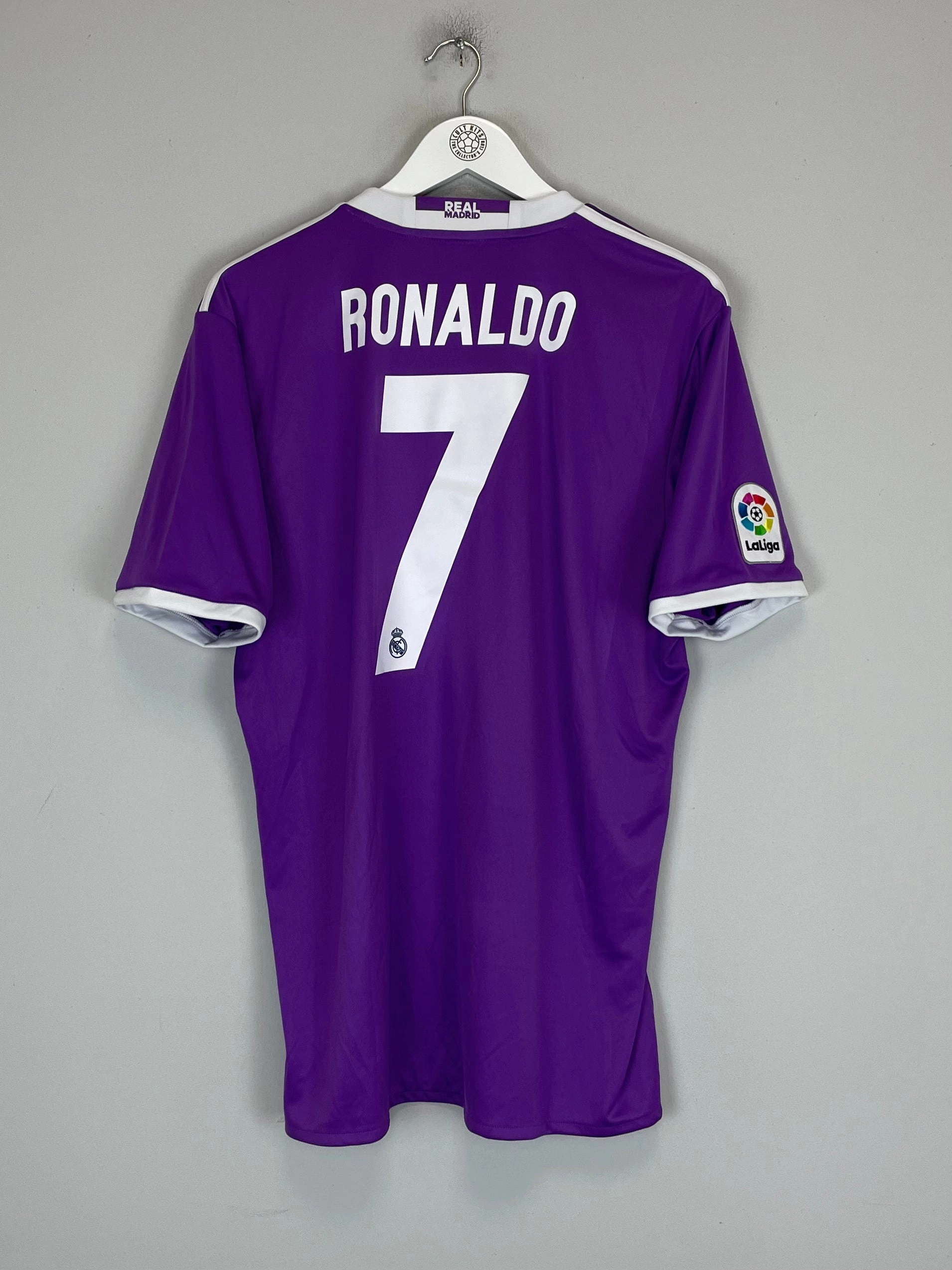 Refined fit 2016/17 REAL MADRID RONALDO #7 AWAY SHIRT (L) ADIDAS