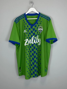 2022/23 SEATTLE SOUNDERS *AUTHENTIC* HOME SHIRT (XXL) ADIDAS Strategic Perforation Design