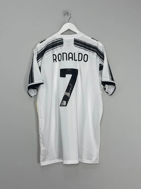 2020/21 JUVENTUS RONALDO #7 HOME SHIRT (XXL) ADIDAS Durable Double Needle Hem Mesh Ventilation Panels
