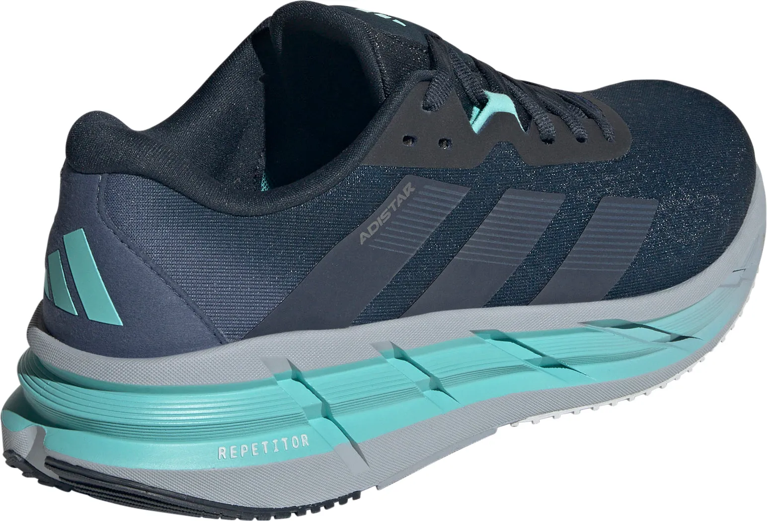 Comfort Shock adidas Adistar 3.0 Mens Running Shoes - Blue