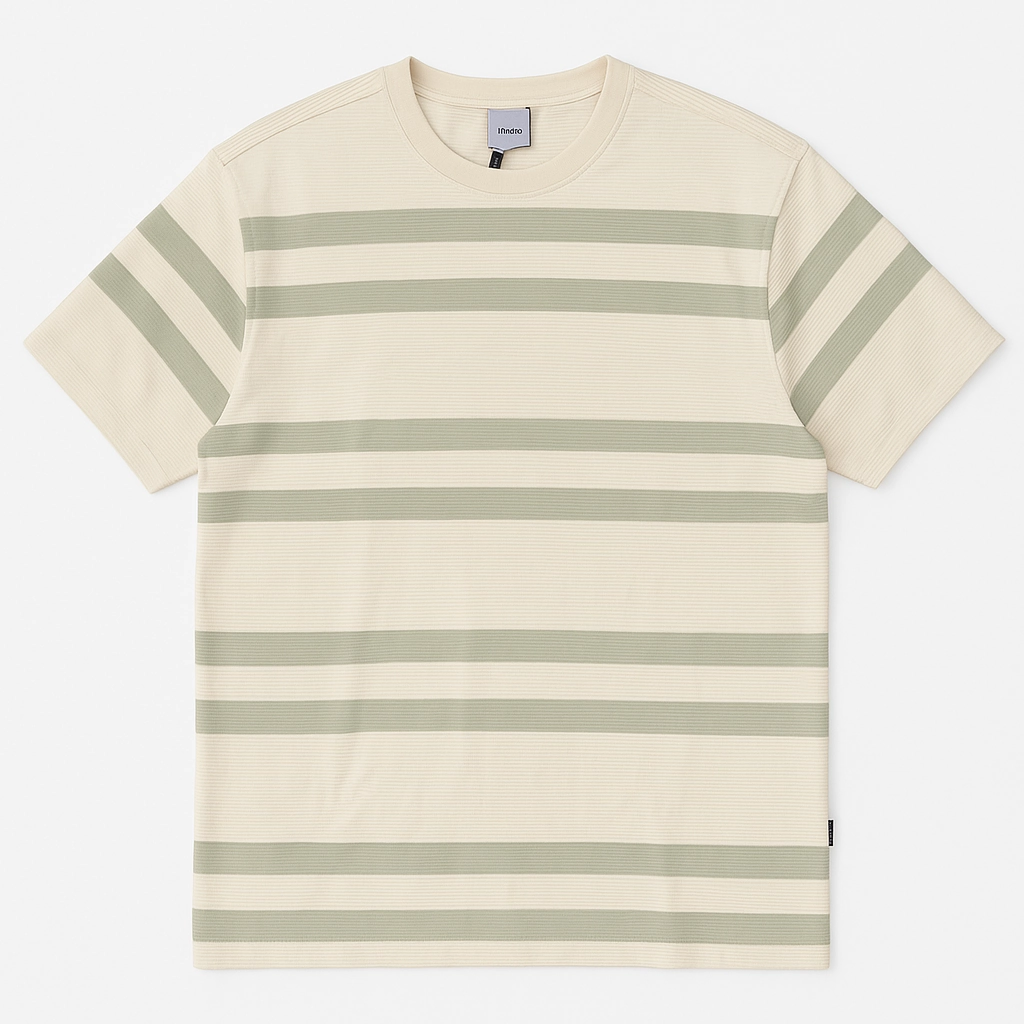 Vilanova Italian Stripe T shirt Bohemian freedom