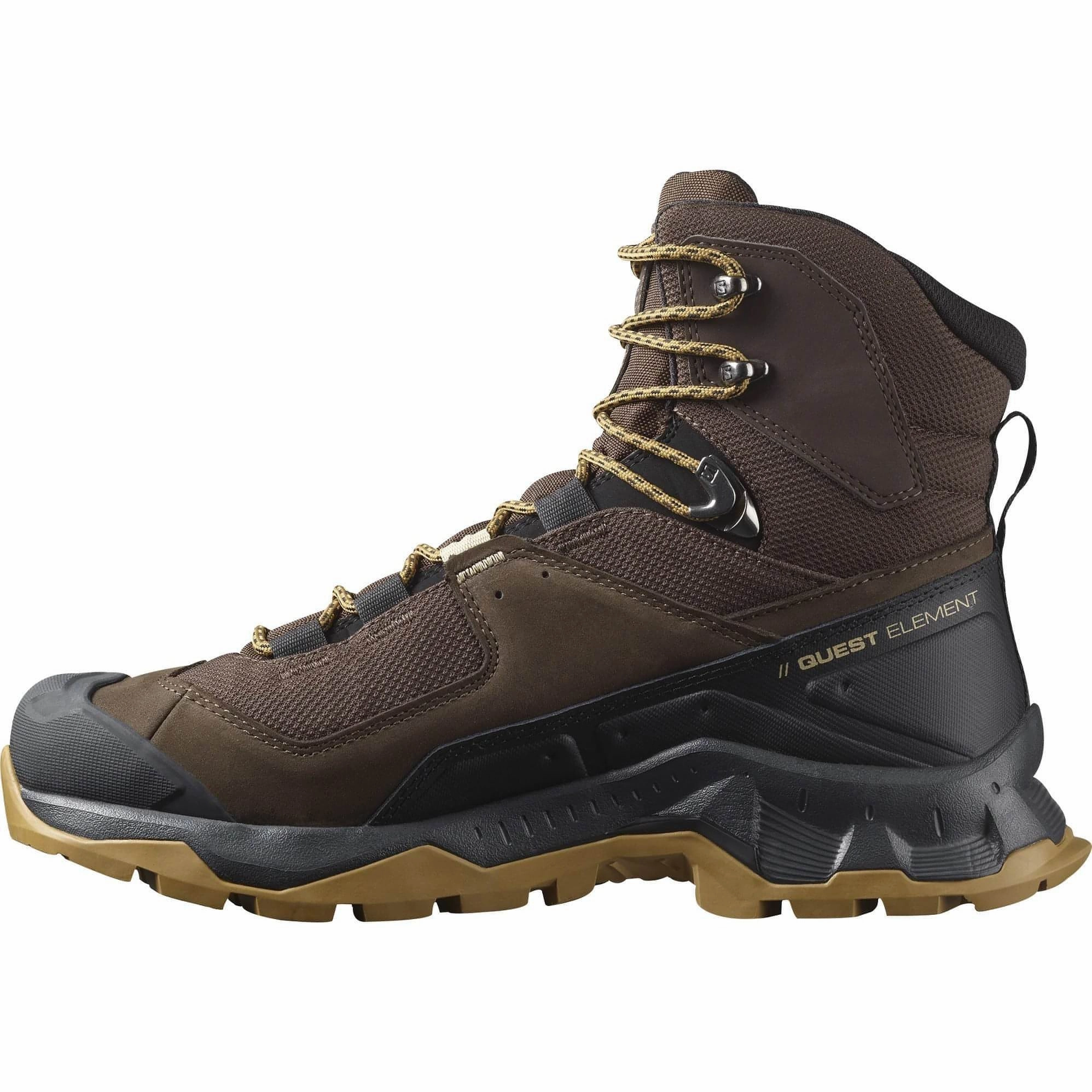 Salomon Quest Element GORE-TEX Mens Walking Boots - Brown Weather Hike
