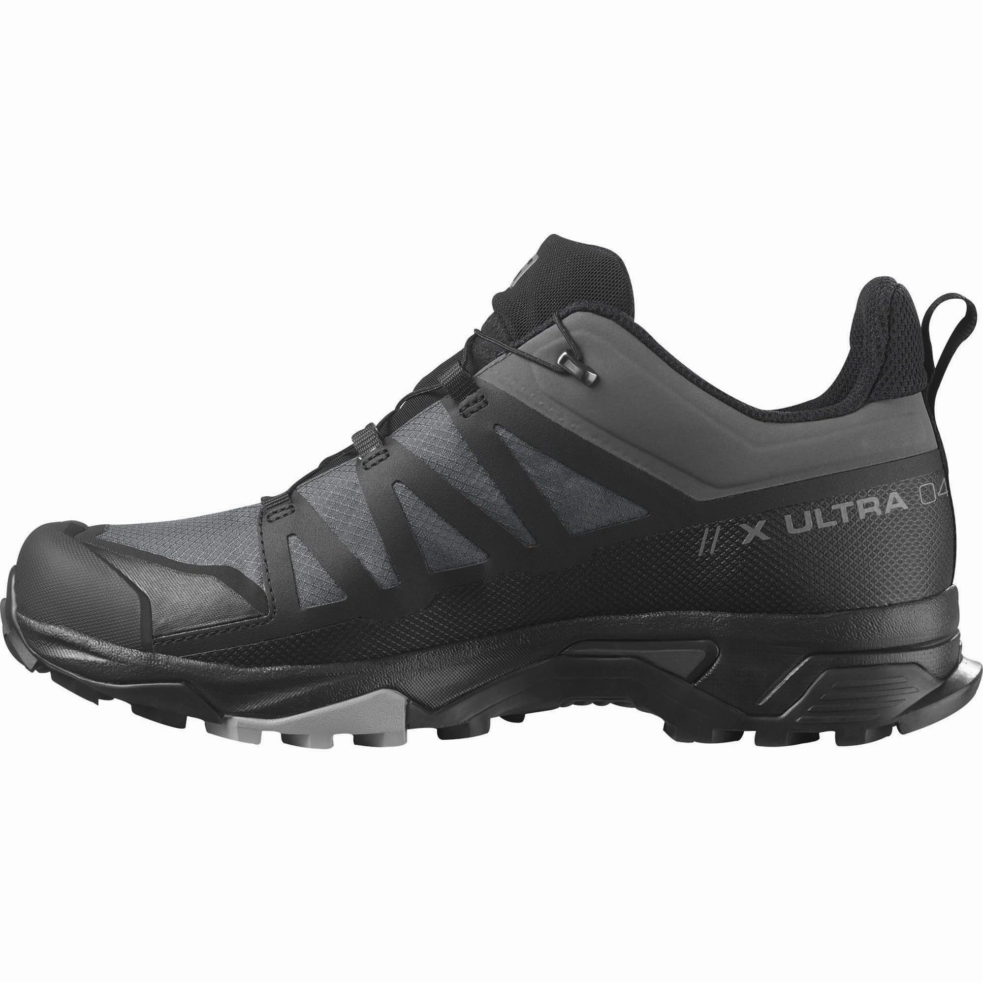 Salomon X Ultra 4 GORE-TEX Mens Walking Shoes - Black Comfort Hiking Water Resistant