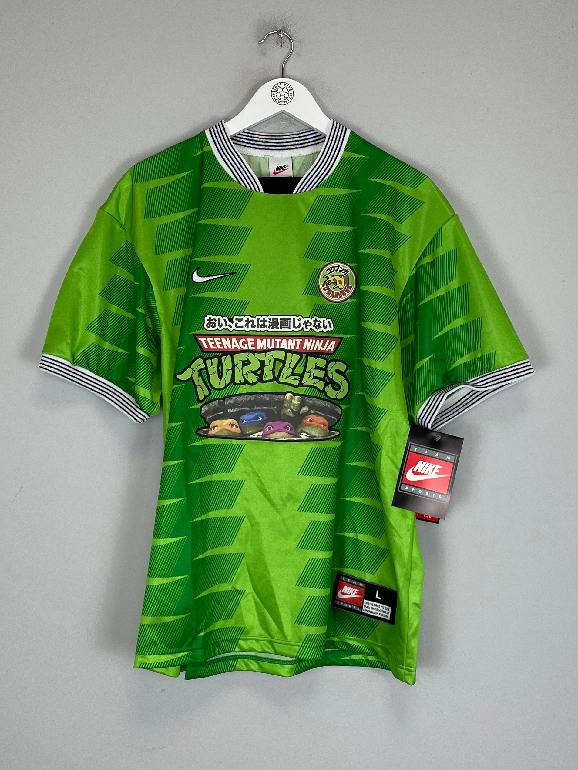 1998/99 CULT KITS X TURTLES JAPANESE MOVIE MASHUP (L) NIKE No Chafe Lightweight Layering