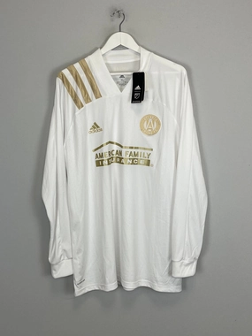 2021/22 ATLANTA UNITED *BNWT* L/S AWAY SHIRT (XL) ADIDAS UV Protective Material