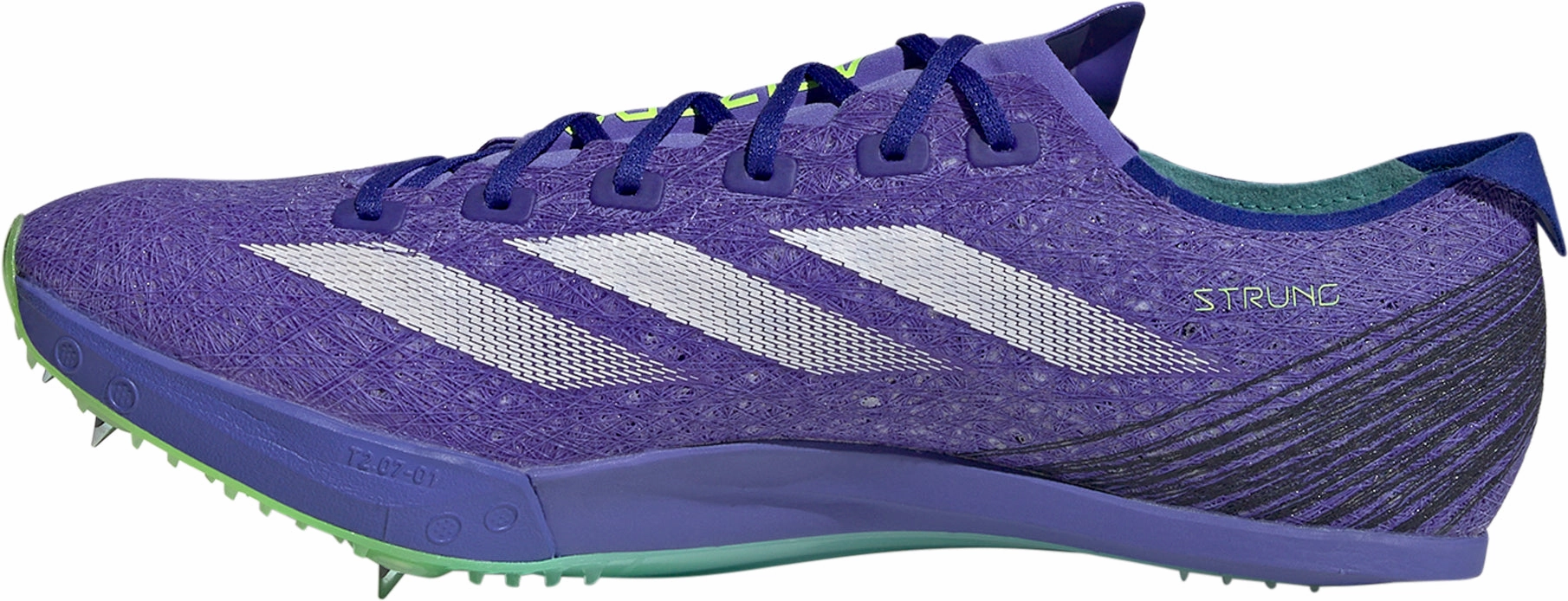 adidas Adizero Prime SP 3 Strung Running Spikes - Blue High Grip Multi-Stud