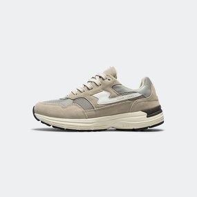 Bouncy Cushioning Amiel S-Strike Suede Mix - Light Grey