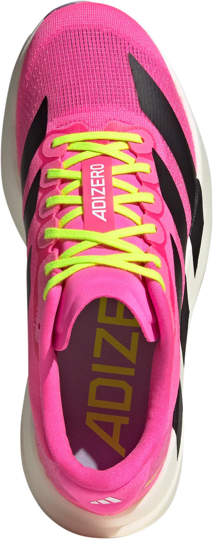 adidas Adizero EVO SL Womens Running Shoes - Pink Bold Detail Auxetic Knit