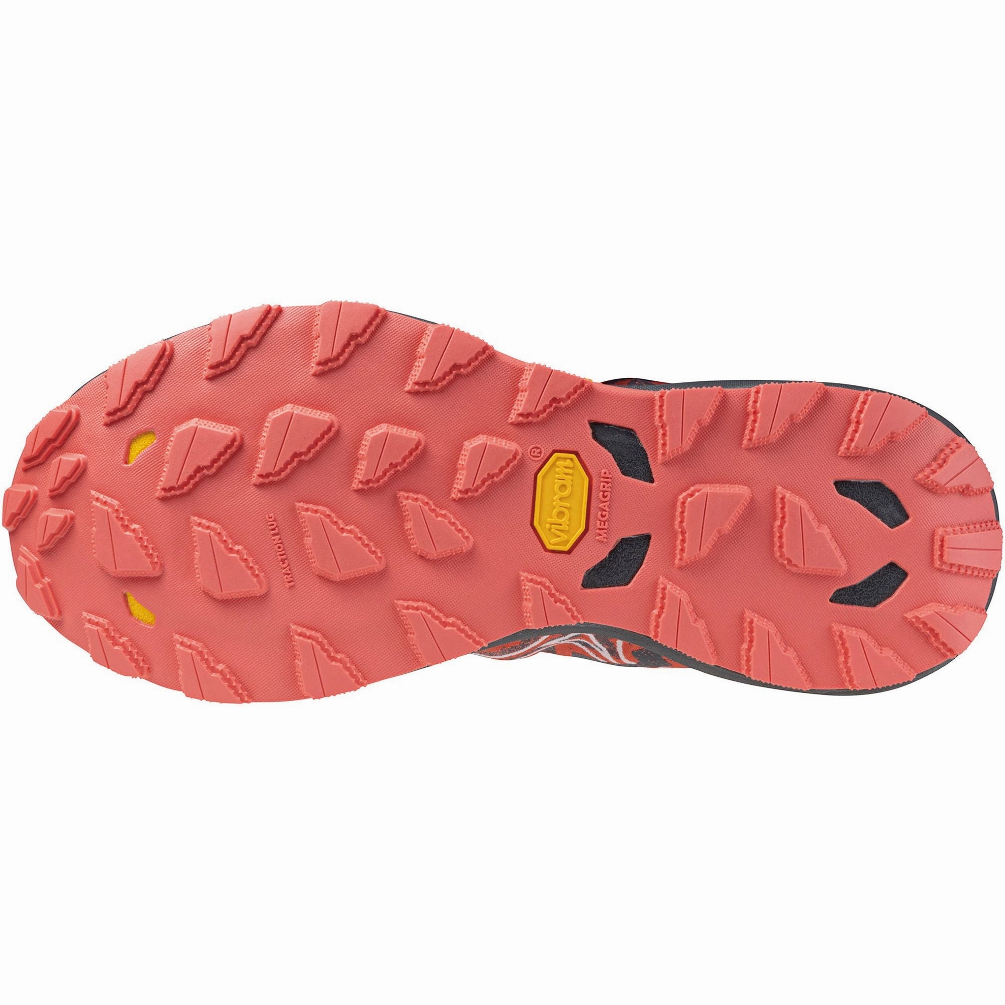 Cushioned Tongue Cushioned Midsole Tech Mizuno Wave Daichi 8 Womens Trail Running Shoes - Red