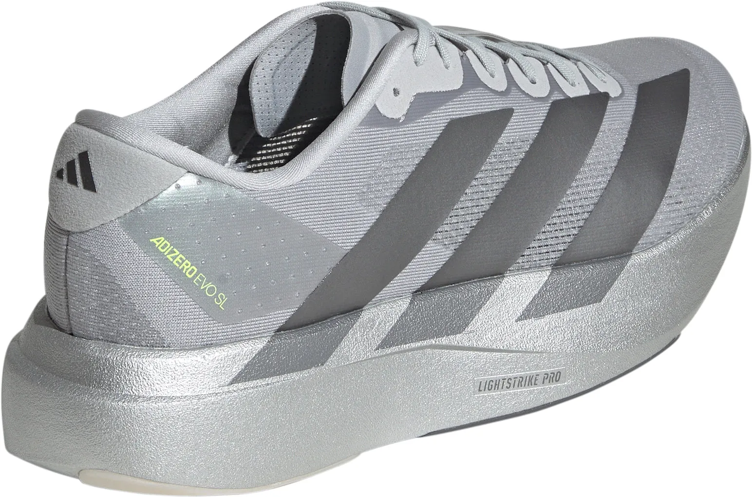 Light Travel adidas Adizero EVO SL Mens Running Shoes - Grey