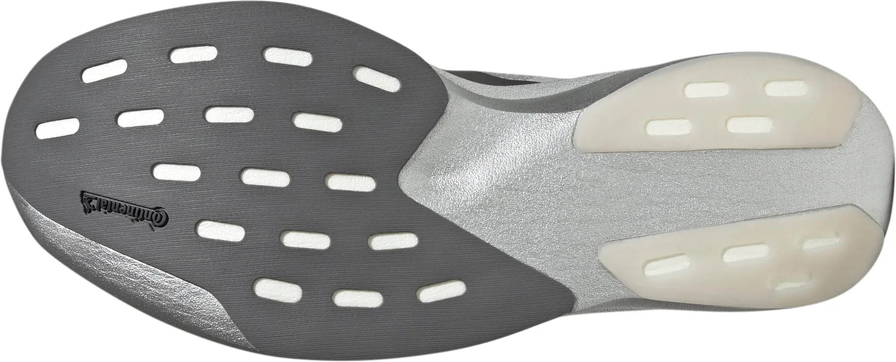 Blown Rubber Traction HeelCushioning adidas Adizero EVO SL Mens Running Shoes - Grey