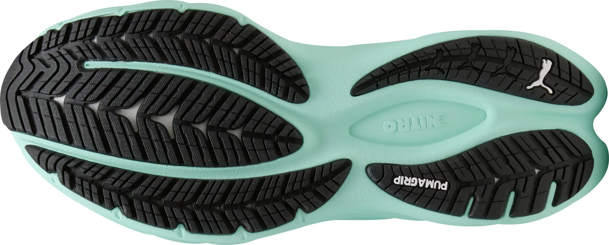 Puma Velocity Nitro 4 Womens Running Shoes - White Sport Aesthetic Glam silhouette