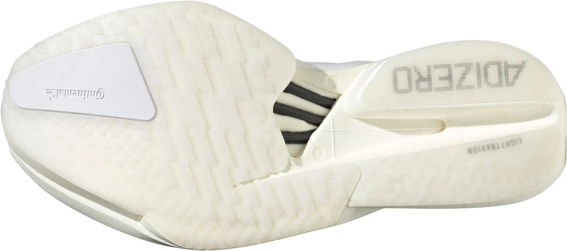 Cushioned Heel Cradle adidas Adizero Adios Pro 4 Mens Running Shoes - White