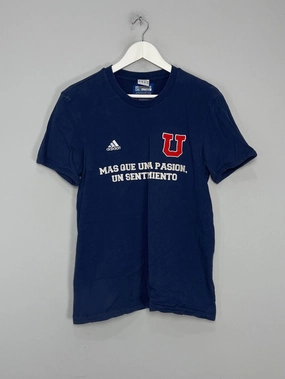2009/10 UNIVERSIDAD DE CHILE T-SHIRT (L) ADIDAS No Drag Smooth Silicone Gripper